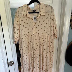 NWT Torrid Maxi Shirt Dress